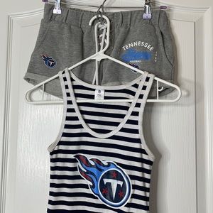 NFL Tennessee Titans Sweat Shorts and Tank Top